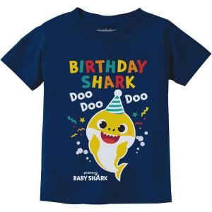 imageBaby Shark Doo Doo Shirt  Cute Party Tee for 1st or 2nd Birthday Fun TShirt for Infant Toddler Boys and GirlsNavy