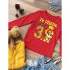 imagePaw Patrol Rubble 3rd Birthday Long Sleeve Shirt for Toddler Boys  Im Digging Being 3 Gift Tee for Three Year OldRed