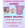 imagePaw Patrol Skye Toddler Birthday Girl Tee  Gift Idea for 3 or 4 Year Old Girls  Ruffle Sleeve Party TopBirthday Girlbookstickers  Lavender