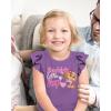 imagePaw Patrol Skye Toddler Birthday Girl Tee  Gift Idea for 3 or 4 Year Old Girls  Ruffle Sleeve Party TopDaddy Ruffle  Lavender