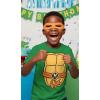 imageTMNT Party Tee for Boys  Cowabunga Ninja Turtles Pizza Shirt Gift for 4th 5th 6th Birthday Toddler KidsMichelangelo  Green