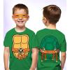 imageTMNT Party Tee for Boys  Cowabunga Ninja Turtles Pizza Shirt Gift for 4th 5th 6th Birthday Toddler KidsMichelangelo  Green