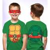 imageTMNT Party Tee for Boys  Cowabunga Ninja Turtles Pizza Shirt Gift for 4th 5th 6th Birthday Toddler KidsRaphael  Green