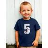 imageTstars Baseball 5th Birthday Shirt Boy Girl Gifts 5 Year Old Toddler Kids TShirtBlack