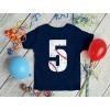imageTstars Baseball 5th Birthday Shirt Boy Girl Gifts 5 Year Old Toddler Kids TShirtBlue