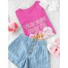 imageTstars Birthday Girl Paw Patrol Skye 3rd Birthday Gift Toddler Kids Long Sleeve TShirtBlack