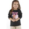 imageTstars Birthday Girl Paw Patrol Skye 3rd Birthday Gift Toddler Kids SweatshirtBlack