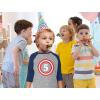 imageTstars Captain 5th Five Year Old Birthday Gift 34 Sleeve Baseball Jersey Toddler ShirtBlue