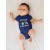 imageTstars Half Birthday Outfit Baby Boy Girl One 12 Year Old Milestone Infant BodysuitNavy