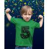 imageTstars Im 5 Superstar 5th Birthday Shirt Boy Girl Five Year Old Toddler Kids TShirtGreen