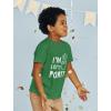 imageTstars Im Three Lets Party Shirt  Fun 3rd Birthday Tee for Toddler Boys and Girls Cute Kids Gift OutfitGreen
