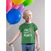 imageTstars Im Three Lets Party Shirt  Fun 3rd Birthday Tee for Toddler Boys and Girls Cute Kids Gift OutfitGreen