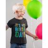 imageTstars Its My Birthday Dude Shirt 2nd 3rd 4th 5th Boys Girls Toddler Kids TShirtMy Birthday  Black