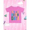 imageTstars Its My Birthday Dude Shirt 2nd 3rd 4th 5th Boys Girls Toddler Kids TShirtMy Birthday  Pink