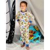 imageTstars Paw Patrol Rubble 2nd Birthday Outfit  Cute Shirt and Pants Set Fun Gift for Toddler BoysCalifornia Blue 3rd Ruble Shirt  Set