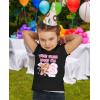 imageTstars Skye Birthday Girl 3 Gifts for Three Years Old Bday Paw Patrol Theme Party Toddler Kids Girls Fitted TShirt A51144dTime Flies 3  Black