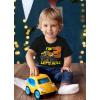 imageTstars Truck 3rd Birthday Shirt Boy Girl Gift for 3 Year Old Toddler Kids TShirtBlack