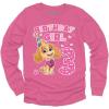 imagePaw Patrol Skye Long Sleeve 3rd Birthday Shirt  Gift Tee for Toddler Girls Turning 3 Years OldPink