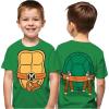 imageTMNT Party Tee for Boys  Cowabunga Ninja Turtles Pizza Shirt Gift for 4th 5th 6th Birthday Toddler KidsMichelangelo  Green