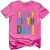 imageTstars Its My Birthday Dude Shirt 2nd 3rd 4th 5th Boys Girls Toddler Kids TShirtMy Birthday  Pink
