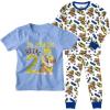 imageTstars Paw Patrol Rubble 2nd Birthday Outfit  Cute Shirt and Pants Set Fun Gift for Toddler BoysCalifornia Blue 2nd Rubble Shirt  Set