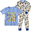 imageTstars Paw Patrol Rubble 2nd Birthday Outfit  Cute Shirt and Pants Set Fun Gift for Toddler BoysCalifornia Blue 3rd Ruble Shirt  Set