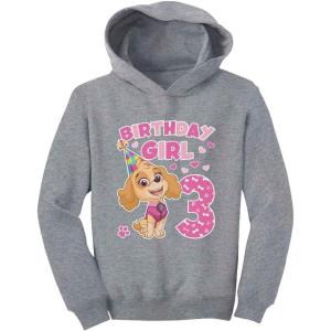 imageBirthday Girl Paw Patrol Skye 3rd Toddler HoodieGray