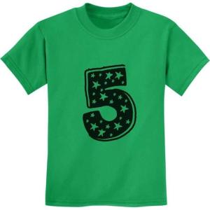 imageTstars Im 5 Superstar 5th Birthday Shirt Boy Girl Five Year Old Toddler Kids TShirtGreen