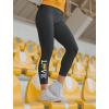 imageLove Pride Leggings for Women ampamp Teen Girls  LGBTQ Equality Gift  Heart Rainbow TightsBlack