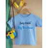 imageOnly Child to Big Brother Shirt Baby Announcement Sibling Boys Kids Shirts 3T California Blue