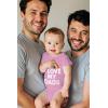 imageTstars I Love My Dads Pride Baby Outfit  Gift for Gay LGBT Parents  LGBTQ Rainbow Infant BodysuitDads  Pink