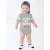 imageTstars I Love My Dads Pride Baby Outfit  Gift for Gay LGBT Parents  LGBTQ Rainbow Infant BodysuitMoms  Gray