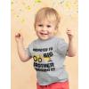 imageTstars Promoted to Big Brother and Digging It TShirt  Toddler Kids Sibling Shirt  Pregnancy Reveal Gift for BoysGray