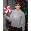 imageTstars Snowflake Christmas Hoodie for Women and Teen Girls Xmas Holiday Sweatshirt HoodiesSnowflake  Gray