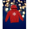 imageTstars Snowflake Christmas Hoodie for Women and Teen Girls Xmas Holiday Sweatshirt HoodiesSnowflake  Red