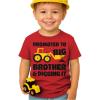 imageTstars Promoted to Big Brother and Digging It TShirt  Toddler Kids Sibling Shirt  Pregnancy Reveal Gift for BoysRed