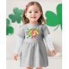 imageTstars Paw Patrol Skye Girl Dress  Toddler Spring Summer Outfit  1st 2nd 3rd 4th Birthday Dresses for GirlsSky St Patrick  Gray