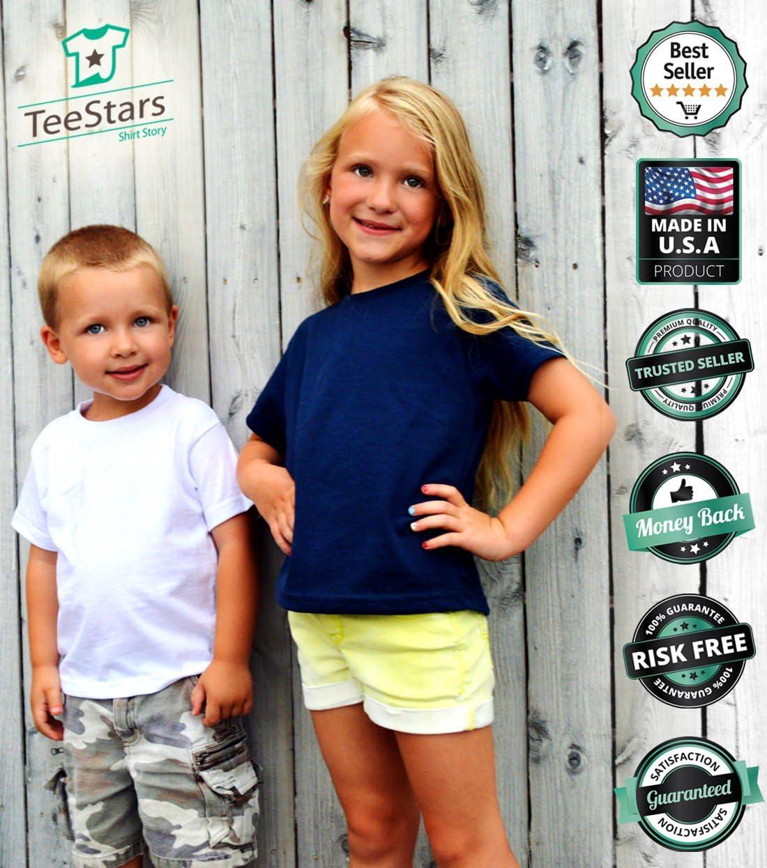 imageTstars TeeStars  6th Birthday Shark Party Gift for Six Years Old Youth Kids TShirtBlack