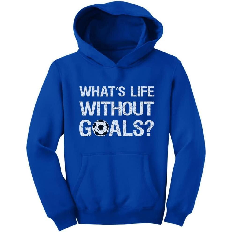 imageTstars Youth Soccer Hoodie for Boys and Girls  Funny Sports Sweatshirt Gift for Players ampamp Fans  Game Day ApparelBlue