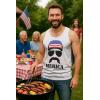 imageTstars American Flag Tank Top for Men  USA Patriotic 4th of July Shirt  Merica Sleeveless Tops for Memorial DayMerica  White