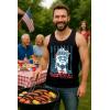 imageTstars American Flag Tank Top for Men  USA Patriotic 4th of July Shirt  Merica Sleeveless Tops for Memorial DayMurica  Black