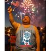 imageTstars American Flag Tank Top for Men  USA Patriotic 4th of July Shirt  Merica Sleeveless Tops for Memorial DayMurica  Gray
