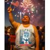 imageTstars American Flag Tank Top for Men  USA Patriotic 4th of July Shirt  Merica Sleeveless Tops for Memorial DayMurica  White