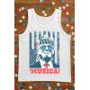 imageTstars American Flag Tank Top for Men  USA Patriotic 4th of July Shirt  Merica Sleeveless Tops for Memorial DayMurica  White