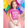 imageTstars Awesome 10 Year Old Birthday Shirt for Kids  Funny Gift for Boy or Girl Age 10  Youth Celebration TShirtPink