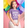 imageTstars Awesome 10 Year Old Birthday Shirt for Kids  Funny Gift for Boy or Girl Age 10  Youth Celebration TShirtViolet