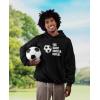 imageTstars Eat Sleep Soccer Repeat Hoodie  Sporty Sweatshirt Men ampamp Boys  Gift for Coaches Teen Players and Sports FansBlack