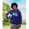 imageTstars Eat Sleep Soccer Repeat Hoodie  Sporty Sweatshirt Men ampamp Boys  Gift for Coaches Teen Players and Sports FansBlue