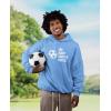 imageTstars Eat Sleep Soccer Repeat Hoodie  Sporty Sweatshirt Men ampamp Boys  Gift for Coaches Teen Players and Sports FansCalifornia Blue