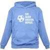 imageTstars Eat Sleep Soccer Repeat Hoodie  Sporty Sweatshirt Men ampamp Boys  Gift for Coaches Teen Players and Sports FansCalifornia Blue